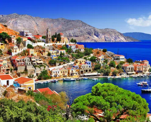 Beautiful Greek islands - Symi Greece