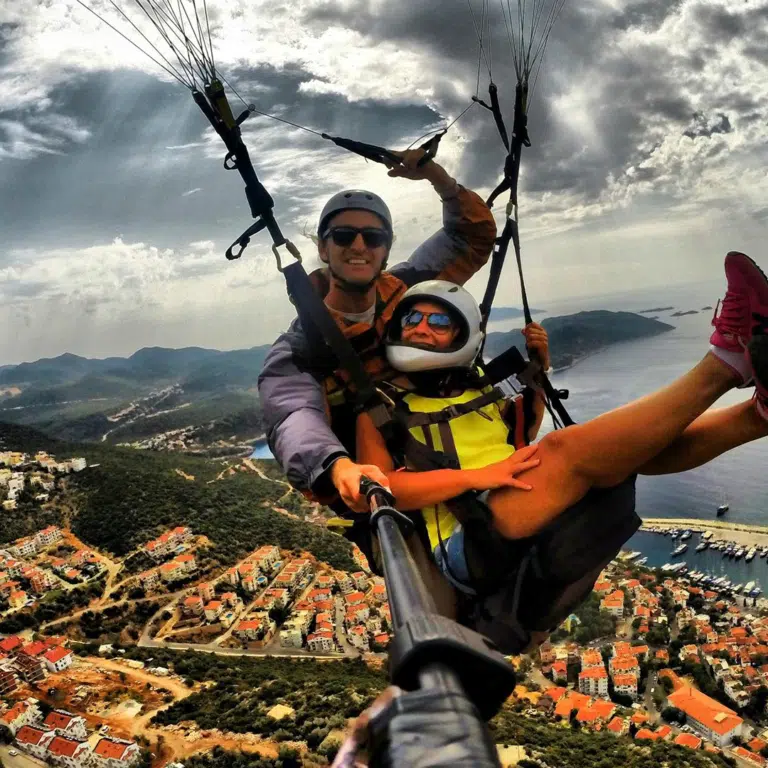 Tandem Paragliding in Kas