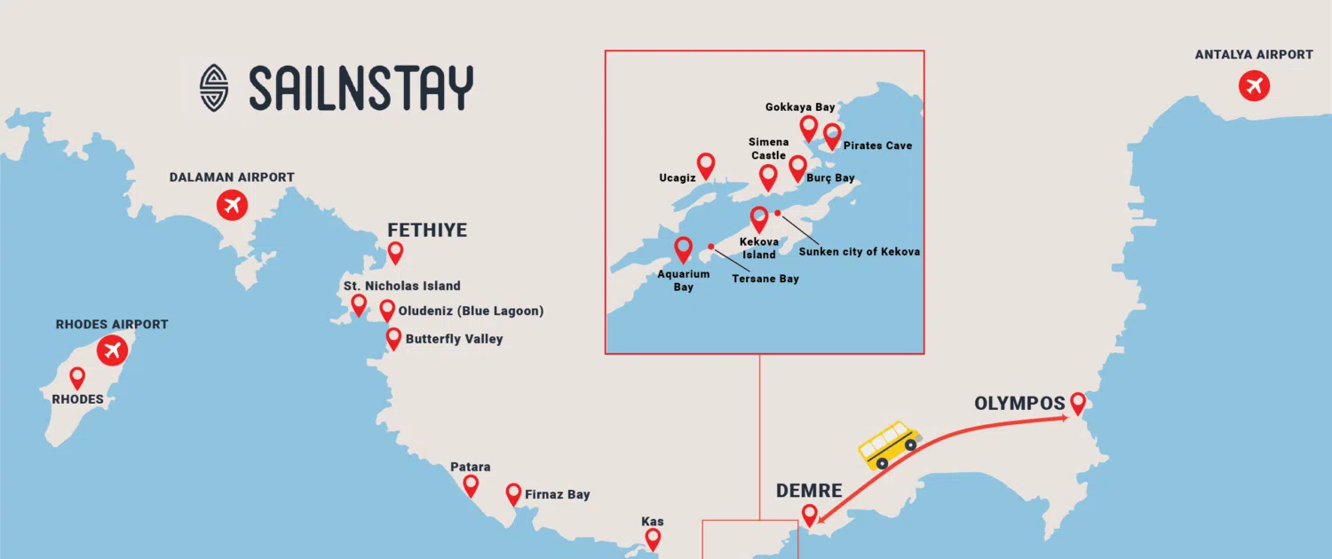 Western Lycian Coast Cruise